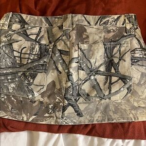 Camouflage Mini Skirt